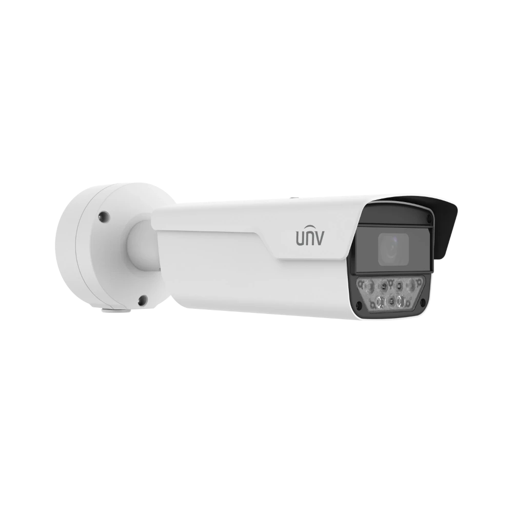 Cámara Bullet IP 3MP LPR con reconocimiento de patente de vehículo inteligente PKC2630@Z28-P Uniview